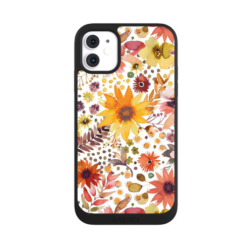 Apple iPhone 11 NIVOpure Fleurs d'aquarelle florale