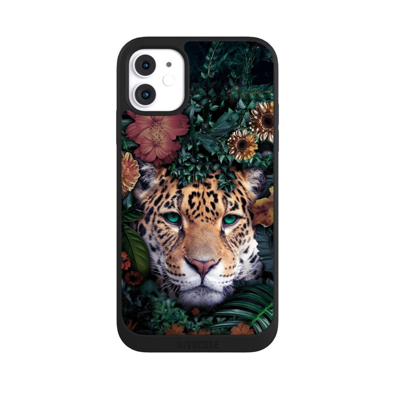 iPhone 11 NIVOpure Jaguar dans la jungle verte