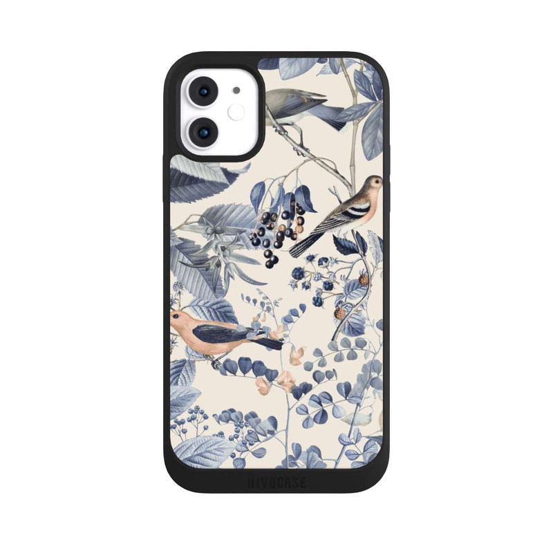 iPhone 11 NIVOpure Birds And Berries Beige