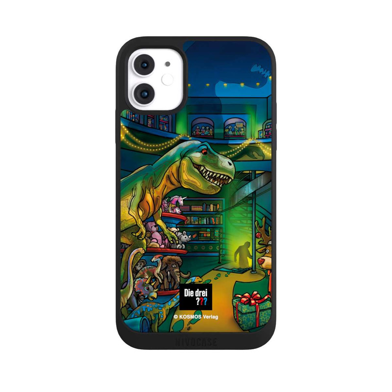 iPhone 11 NIVOpure Die Drei Fragezeichen Dino