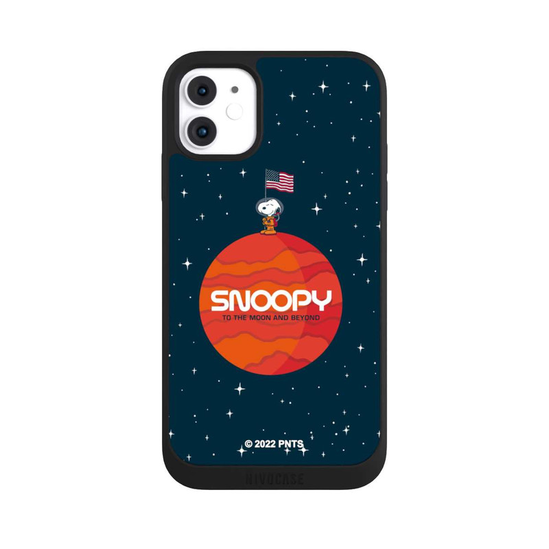 iPhone 11 NIVOpure Snoopy Weltraumreisender Orange
