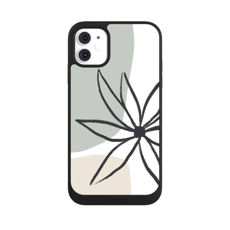 iPhone 11 NIVOpure Fleur Menthe & Crème