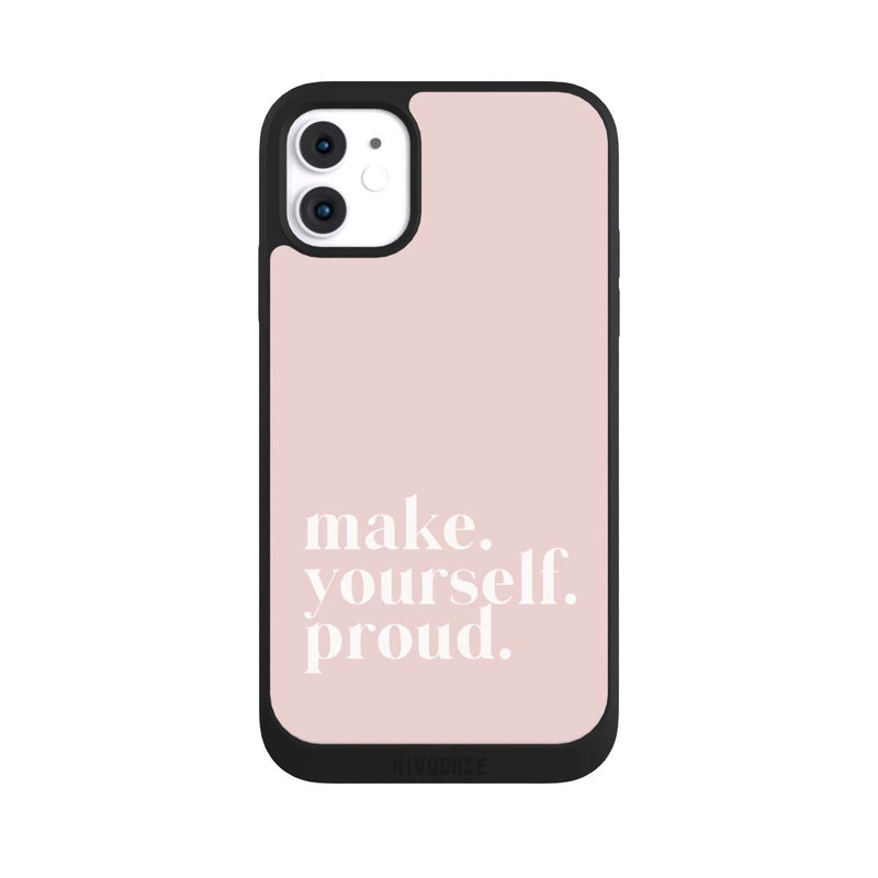 iPhone 11 NIVOpure Make Yourself Proud Vieux Rose