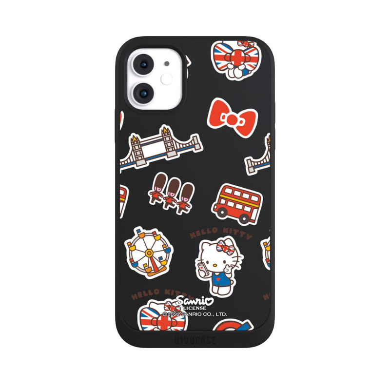 iPhone 11 NIVOpure Hello Kitty Londoner Abzeichen Transparent