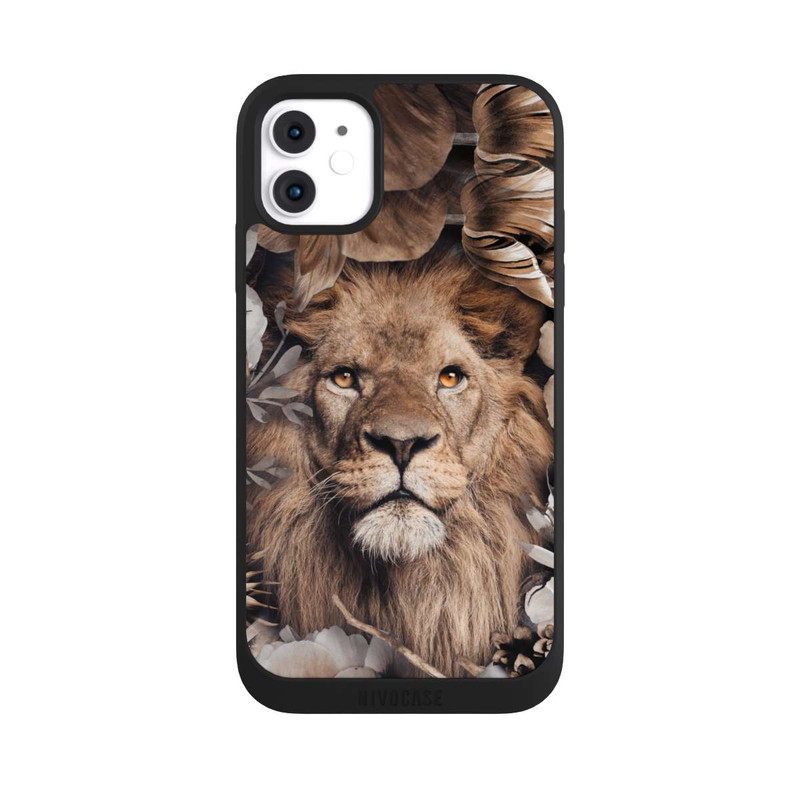 iPhone 11 NIVOpure Lion & Fleurs Beiges