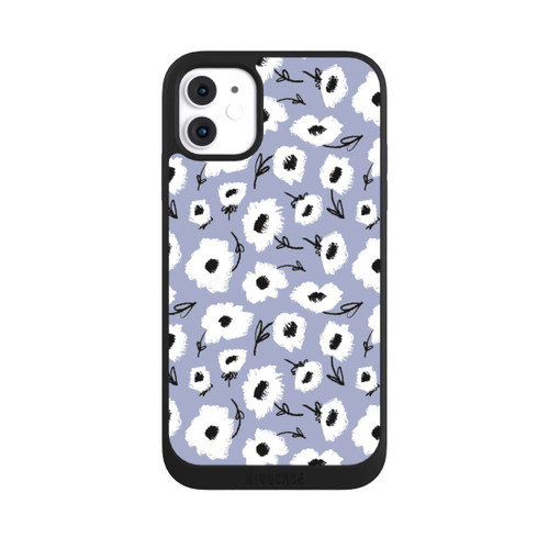 Apple iPhone 11 NIVOpure Pattern Fleurs Lilas