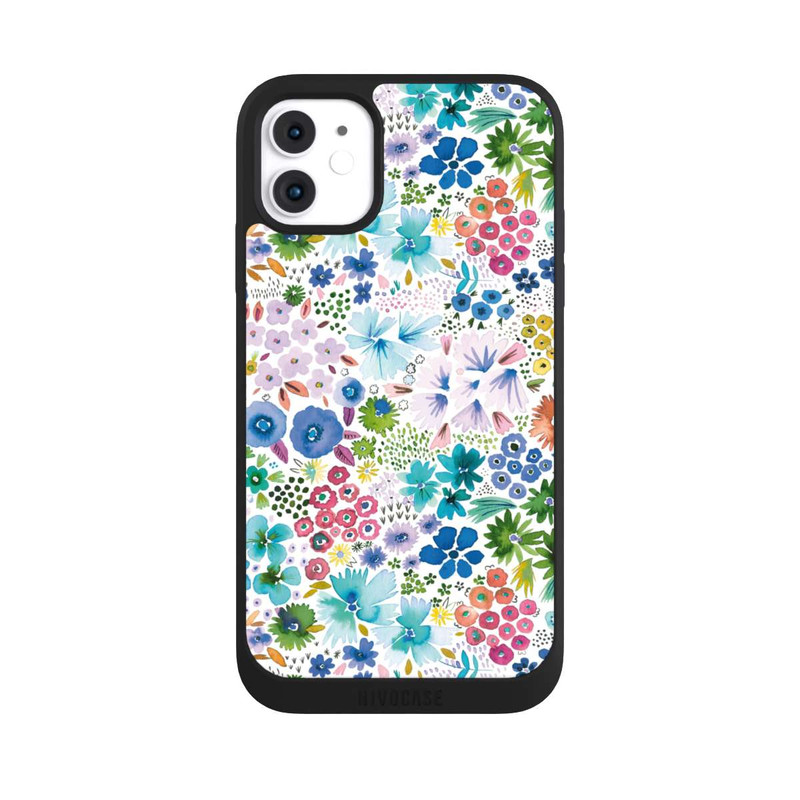iPhone 11 NIVOpure Artful Little Spring Flowers Blue