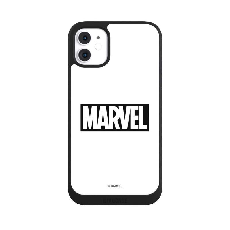 iPhone 11 NIVOpure Marvel Logo White