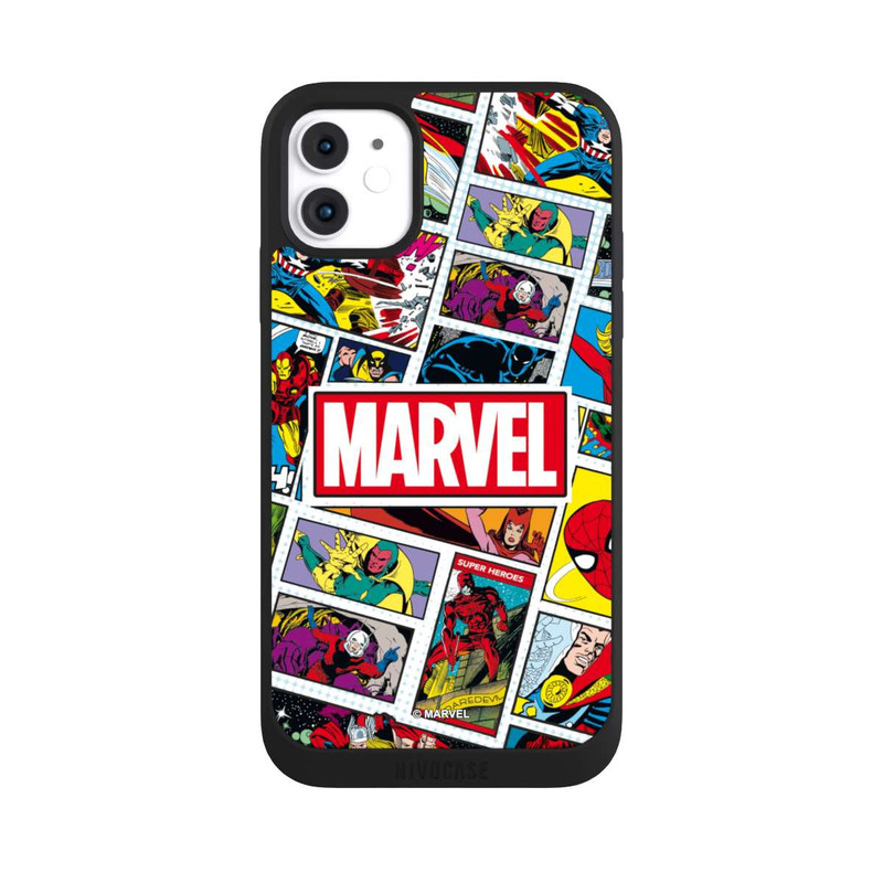 iPhone 11 NIVOpure Marvel Comic Pattern
