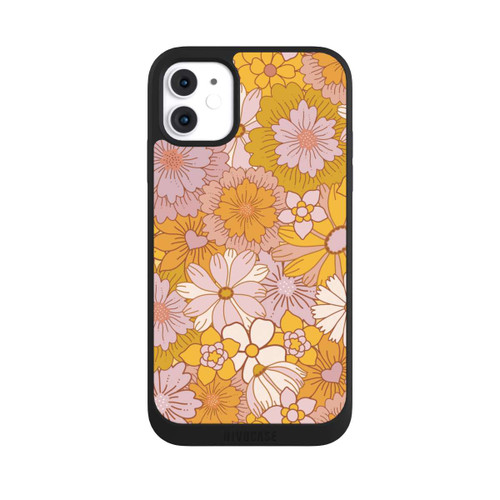 Apple iPhone 11 NIVOpure Retro Flower Walpaper Yellow