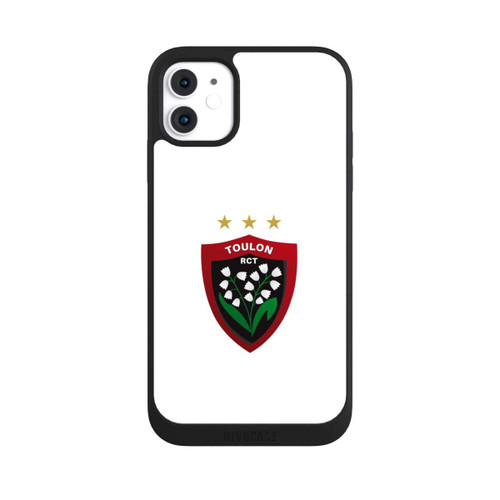 Apple iPhone 11 NIVOpure RC Toulonnais Logo Weiß