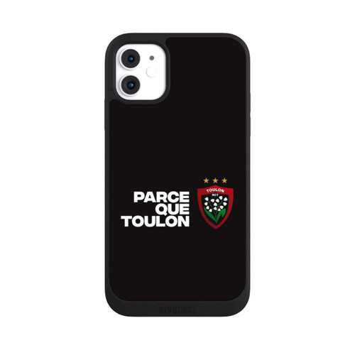 Apple iPhone 11 NIVOpure RC Toulonnais PQT Schwarz