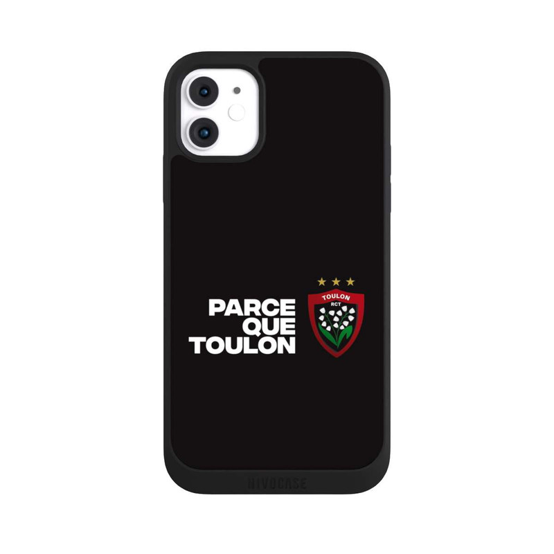iPhone 11 NIVOpure RC Toulonnais PQT Noir