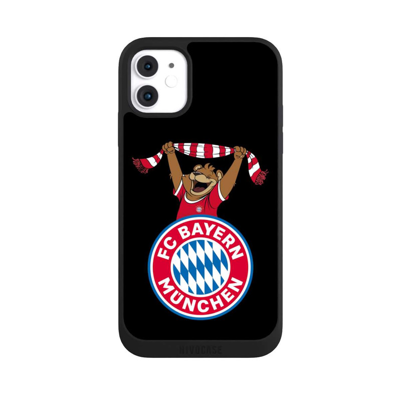 iPhone 11 NIVOpure Bernie Jubel mit Schal Schwarz