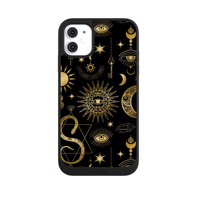 iPhone 11 NIVOpure Himmlische Sonne und Mond Steampunk