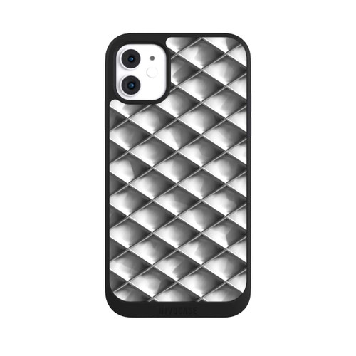 Apple iPhone 11 NIVOpure Carrés argentés Glamour