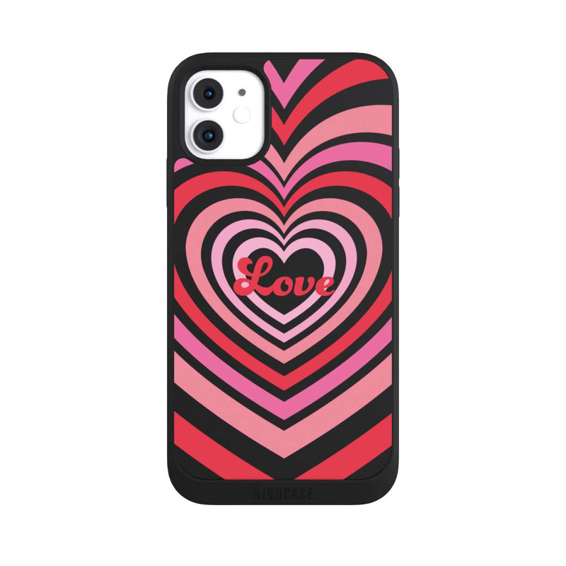 iPhone 11 NIVOpure Amour, nuances rouges