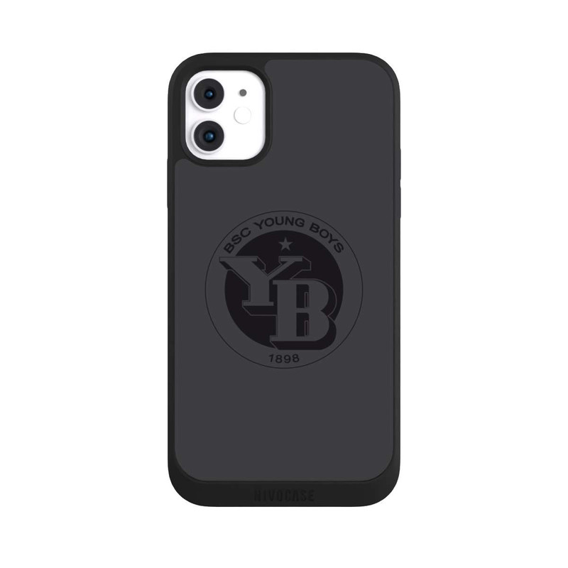 iPhone 11 NIVOpure BSC YB Logo Gris