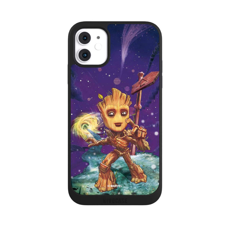iPhone 11 NIVOpure Baby Groot Galaxy Touch