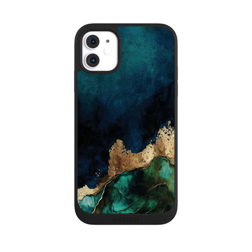 Apple iPhone 11 NIVOpure Petrolblau mit Gold