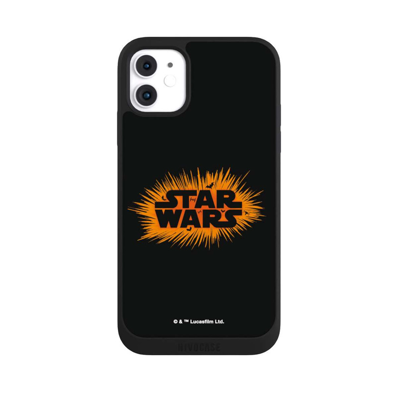 iPhone 11 NIVOpure Star Wars Logo Orange Halloween Explosion