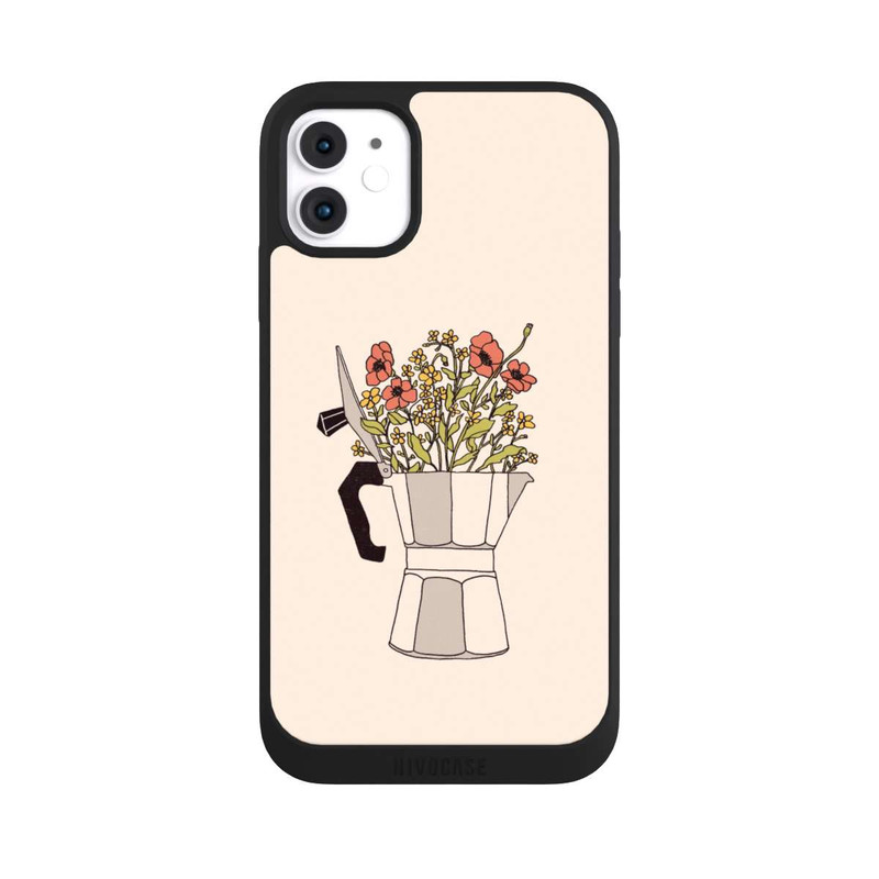 iPhone 11 NIVOpure Moka Flowers