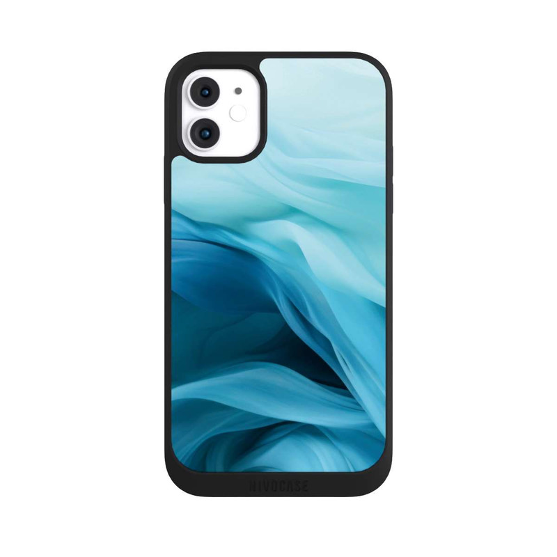 iPhone 11 NIVOpure Smooth Blue Texture