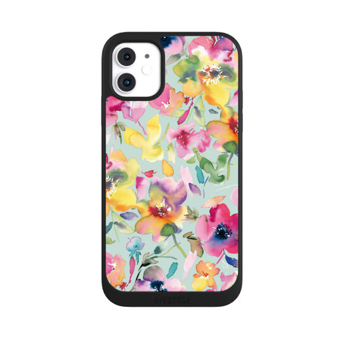 Apple iPhone 11 NIVOpure Artistique été floral psychédélique