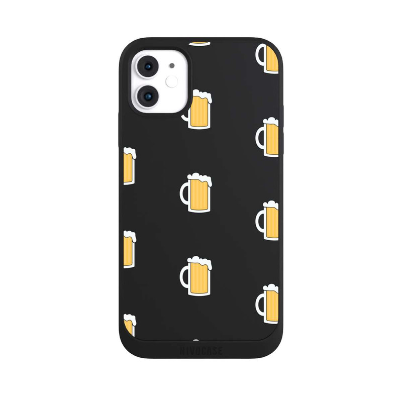 iPhone 11 NIVOpure Beer Glass Pattern Illustration