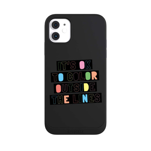 Apple iPhone 11 NIVOpure Color Outside The Line Transparent