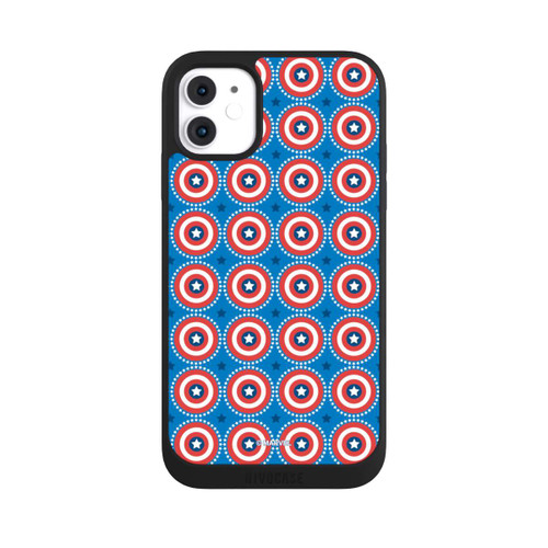 Apple iPhone 11 NIVOpure Captain American Shield Pattern