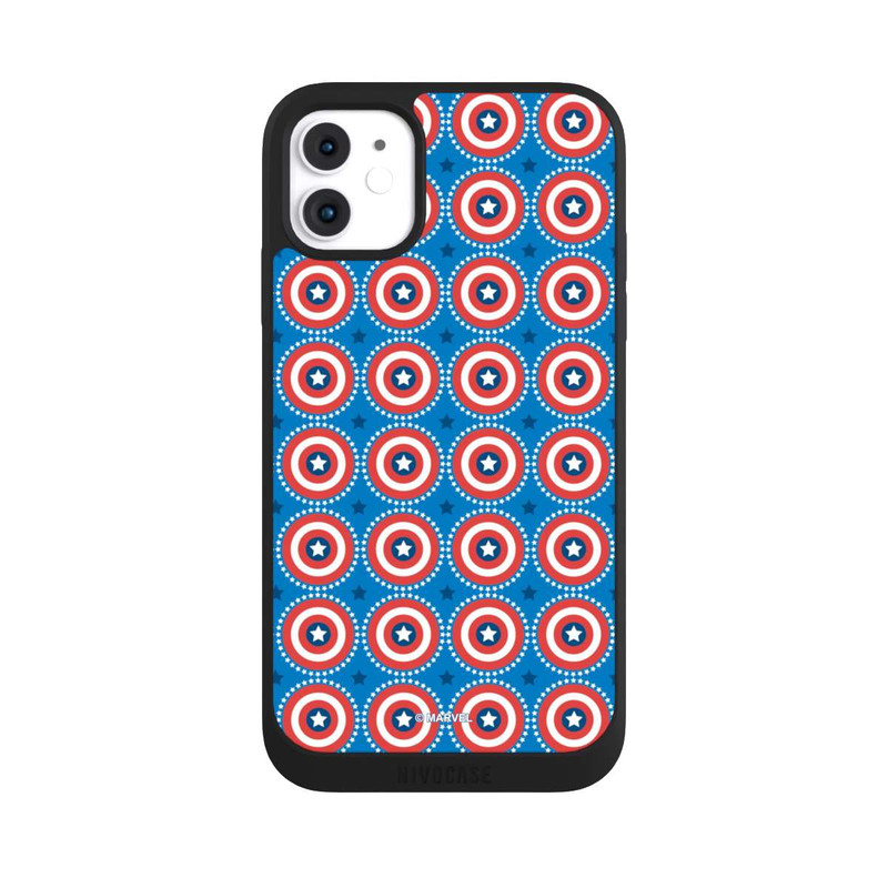 iPhone 11 NIVOpure Captain American Shield Pattern