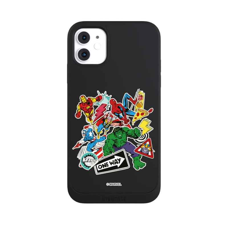 iPhone 11 NIVOpure Capitan American Shield Transparent