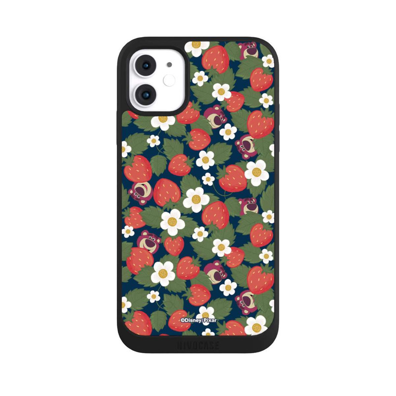 iPhone 11 NIVOpure Lotso Toy Story Strawberry Flower Pattern