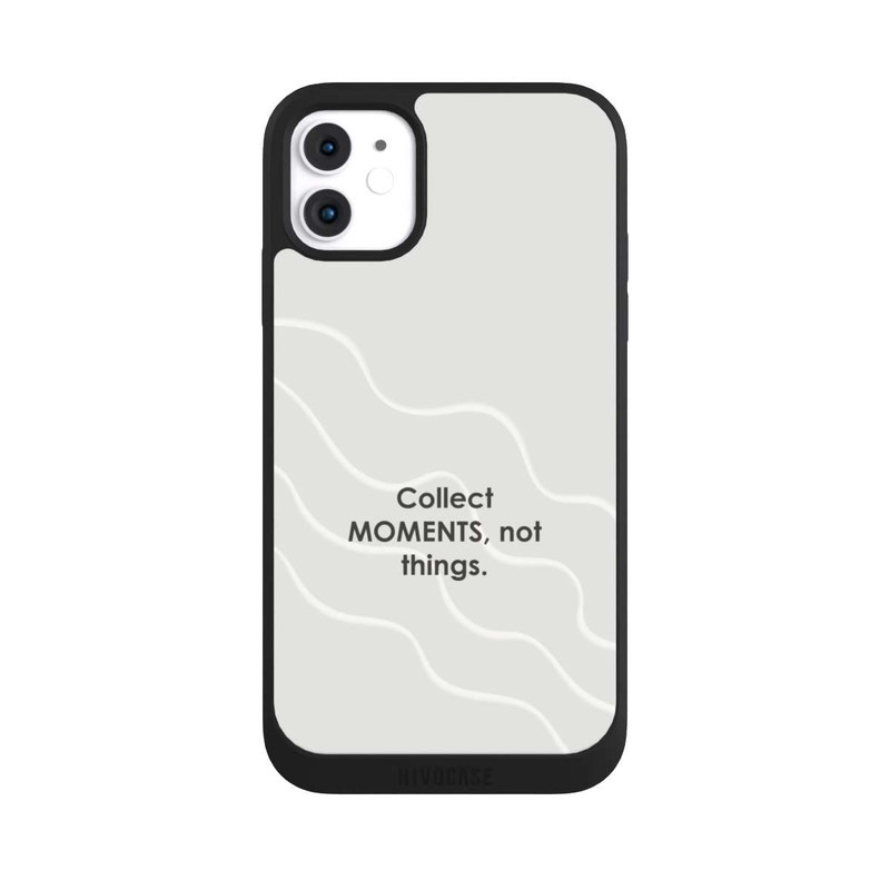 iPhone 11 NIVOpure Collect Moments Not Things Grey