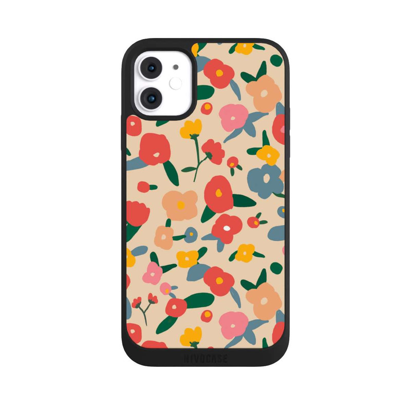 iPhone 11 NIVOpure Retro Bold Scandi Flowers
