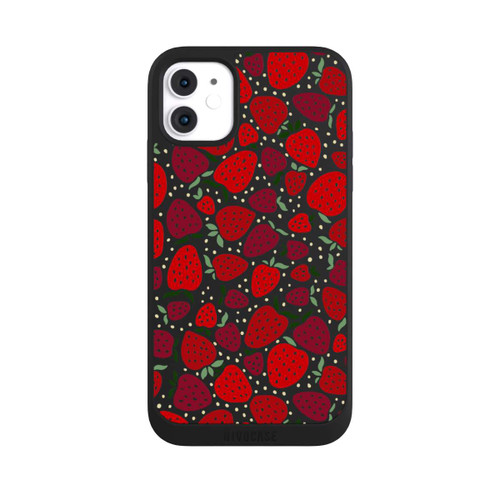 Apple iPhone 11 NIVOpure Strawberry Pattern Comic Transparent