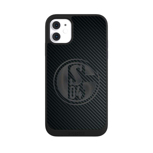 Apple iPhone 11 NIVOpure Schalke 04 Carbon Look