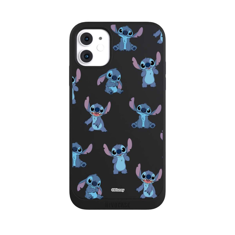 iPhone 11 NIVOpure Stitch Faces Pattern Transparent