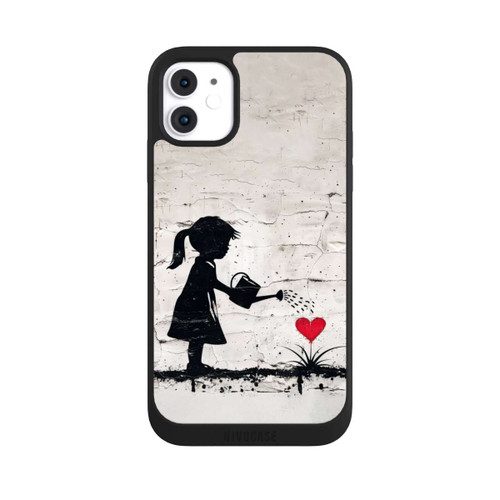 Apple iPhone 11 NIVOpure Girl Watering Bunch of Flowers 