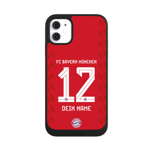 Apple iPhone 11 NIVOpure FC Bayern München Trikot Personalisierbar 25-26