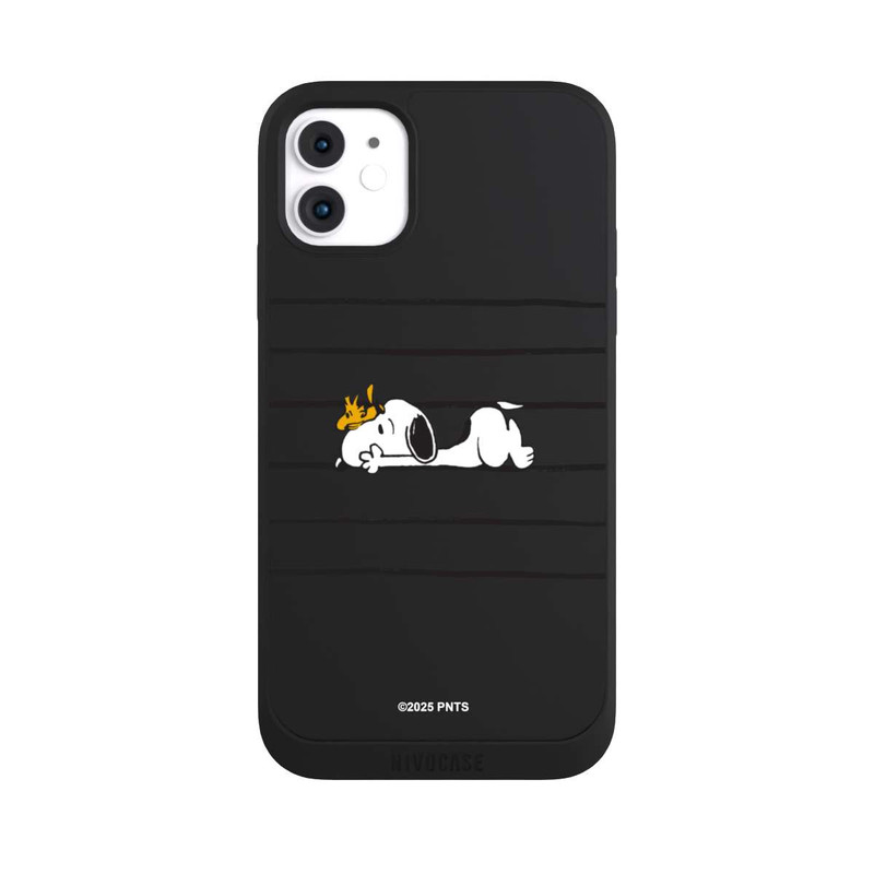 iPhone 11 NIVOpure Snoopy Woodstock Stripes Peanuts Transparent