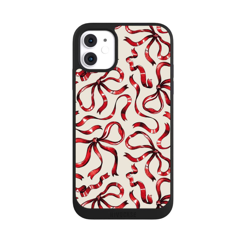 iPhone 11 NIVOpure Fine Bows Red