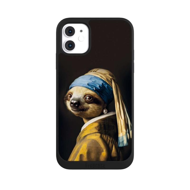 iPhone 11 NIVOpure Sloth with a Pearl Earring