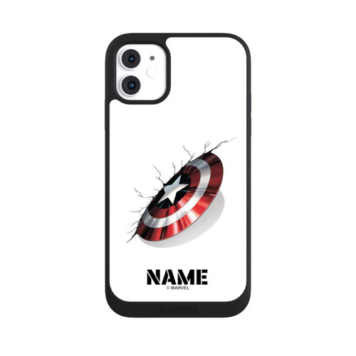 Apple iPhone 11 NIVOpure Captain America Shield Personalisierbar