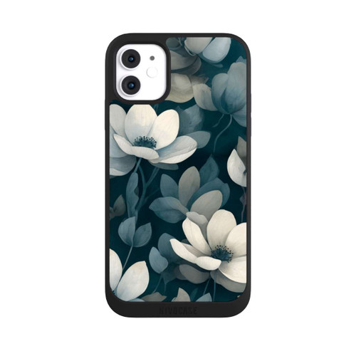 Apple iPhone 11 NIVOpure Negative Flower Petrol White with AI