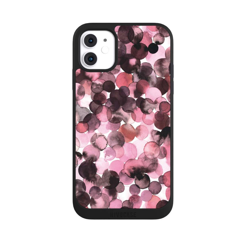 iPhone 11 NIVOpure Blätterzauber Pink