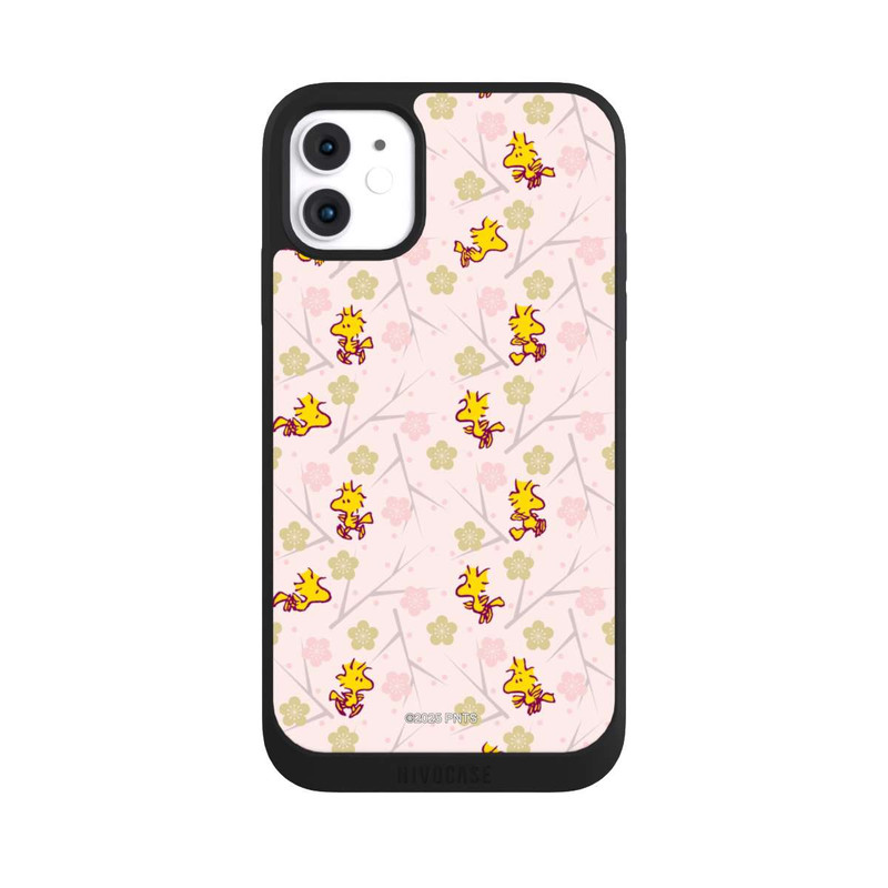 iPhone 11 NIVOpure Woodstock Pink Pattern