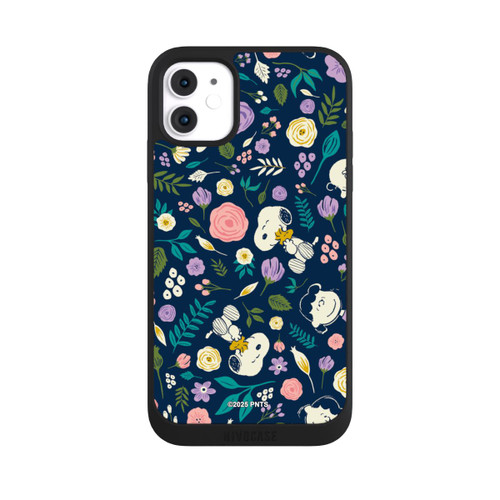 Apple iPhone 11 NIVOpure Peanuts Dark Flower Pattern