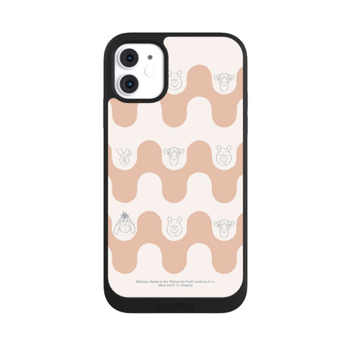 Apple iPhone 11 NIVOpure Winnie l'Ourson et ses Amis Motif Vagues Bohèmes